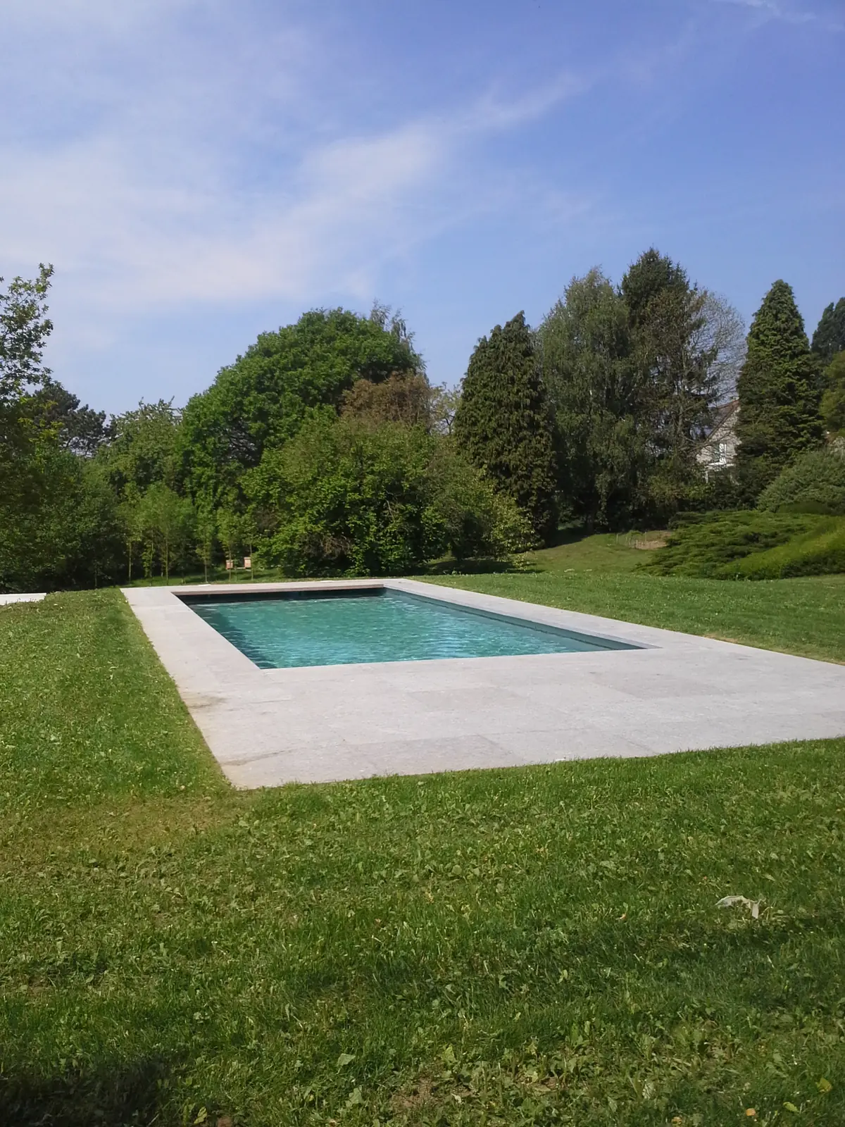 Zwembad in een weidse tuin (foto 4 van 5)